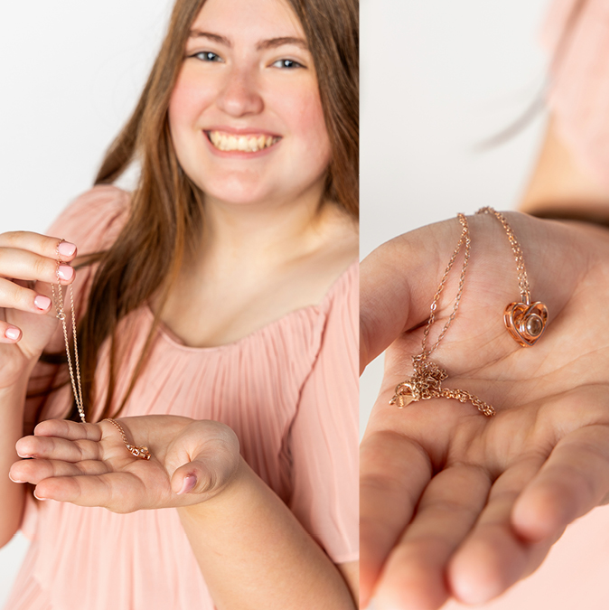 Des Moines Senior Pictures Iowa -Joselyn Necklace