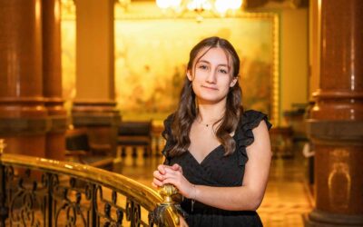 Senior Pictures at the Iowa State Capitol