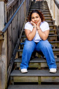 Senior Pictures in Historic Valley Junction