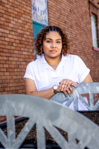 Senior Pictures in Historic Valley Junction