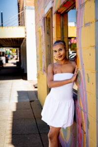 Senior Portraits In Historic Valley Junction
